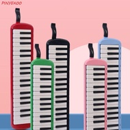 PINYEKOO Pianica, Educational Piano Keys Harmonica, Performance Keyboard Style 32 Keys Mouthpiece Mo