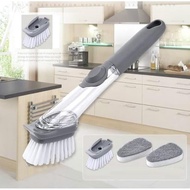 PERALATAN Limited Stock!!! Dispenser DISH WASHER BRUSH - DISH WASHER Kitchen Utensils Home Supplies