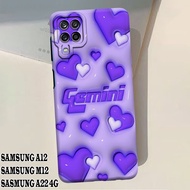 Soft Case Samsung A12 Samsung M12/ Samsung A22 4G Softcase Pro Camera Softcase Flexible - F74