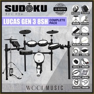 Sudoku Lucas GEN 3 8SH 8pcs Electronic Drum - Package