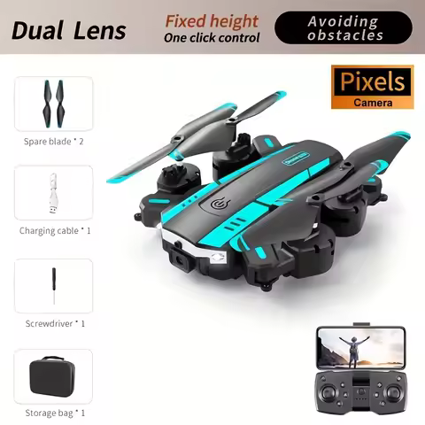 T6 drone, dual cameras, one-click takeoff and landing, 540 ° intelligent obstacle avoidance, gesture
