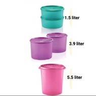 Tupperware Deco Canister - full set - 5 set