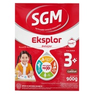 SGM Eksplor Chocolate Flavor 3 Plus 900gr SGM Chocolate Milk 3+ Exsplor Formula Milk for Children Ag