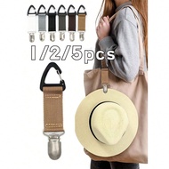 1/2/5pcs Travel Bag Cap Clip Hanging In Handbag, Backpack, Travel Luggage Backpack, Outdoor Travel B