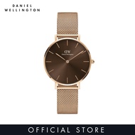 Daniel Wellington Petite Amber Watch 28/32mm Rose Gold - Watch for Women - Fashion Watch - DW Ofiicial - Authentic นาฬิกา ผู้หญิง นาฬิกา ข้อมือผญ