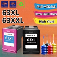 Compatible HP 63 HP63XL HP63XXL Ink Cartridge HP 63 Ink HP 63XL Black Ink for 5220 4650 1110 2130 21