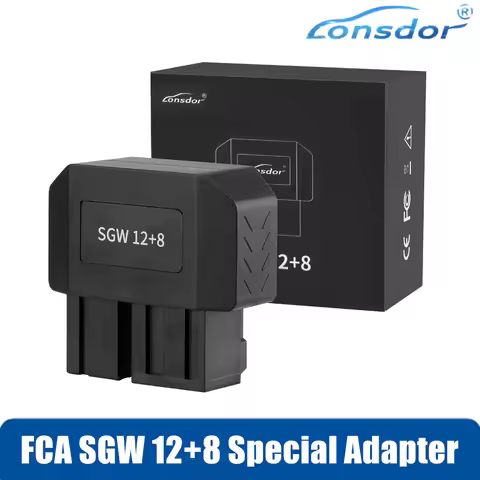 Lonsdor FCA SGW 12+8 Special Adapter for Bypass/Chrysler/Dodge/Jeep 2018+ Security Gate-way Works wi