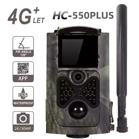 Outdoor 4G 30MP Infrared 2K Live Show APP Trail Camera Cloud Service Night Vision Wild Hunting Camer