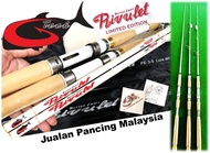 GTECH Rivulet Limited Edition PUTEH Shooter 7kaki 7‘6kaki 7’3kaki Patin Mekong Carbon Spinning Rod