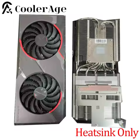 For MSI RX 5700 XT Gaming Video Card Heatisnk RX5700XT Graphics Card Replacement Heatsink
