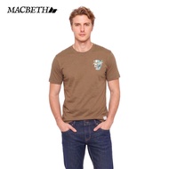Macbeth Men's Rock fit Tee " 2 WORLDS "