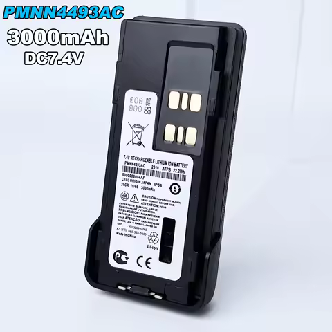 3000mAh PMNN4493AC Li-ion Battery Motorolo Walkie Talkie Battery For DP4400 DP4600 XPR7550 DP4800 DG