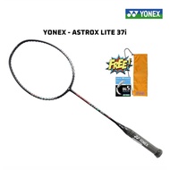 YONEX ASTROX LITE 37i BLACK ORIGINAL - ASTROX LITE 37 I 5UG5 BADMINTON RACKET FREE BAG + STRINGS + G