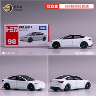 TOMICA Tesla Model Y 3 98 Black Box Cyber Pickup 41 Alloy Car Model Toy Collection Diecast Vehicle S
