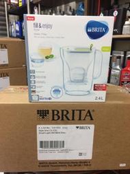 【BRITA 德國】STYLE、XL、2.4L、濾水壺/綠色、附Marella濾芯4顆，4盒裝/箱【德國原裝進口】滿箱區