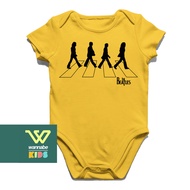 BAND THE BEATLES 2 Baby Jumper Baby Clothes 0-12 months Baby Rompers