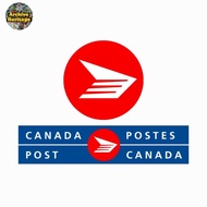 Canada Post mail company shipping parcel sticker