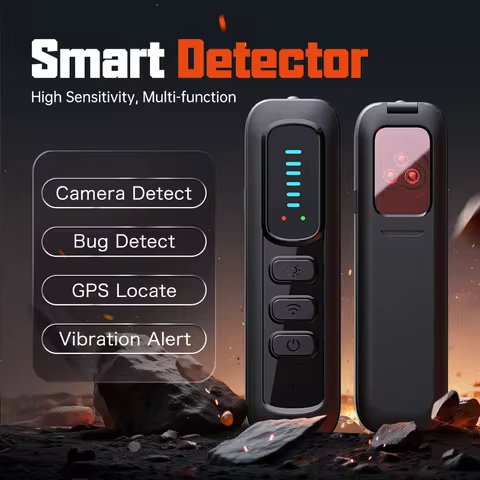 Anti Spy Gadget Hidden Spy Camera Detector Newest T19 Bug Detector GPS Tracker Finder Wireless RF Si