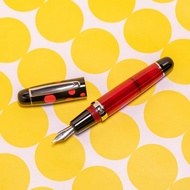 OPUS 88正統滴入式鋼筆/ Mini Pocket Pen/ 瓢蟲紅/ 1.4 Stub