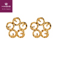 HABIB Oro Italia 916 Yellow Gold Earring GE71550720