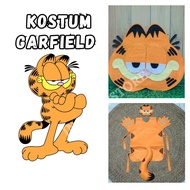 Garfield/ Costume Garfield Cat Cartoon Costume Flannel Cat Costume