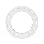 ZrO2 Ball Bearing, High Precision 6805 Ceramic Ball Bearing 25×37×7mm / 1×1.5×0.3in Miniature White 