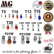 HIGH QUALITY SIGNAL BRAKE AND INTERIOR LIGHTING BULB 12V T5 T10 T13 T15 T20 P21W P21.5W R10W 31MM 89