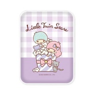 SANRIO-口袋行動電源-格紋系列-LITTLE TWIN STARS