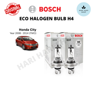 Original BOSCH Eco Halogen H4 Headlight Bulb 12V 60/55W H4 Bulb for Honda City (2008-2014 (TMO) Lamp