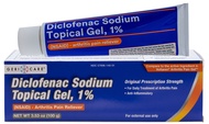 Topical Arthritis Pain Relief Gel Diclofenac Sodium 1% (NSAID) by GeriCare- Hand Wrist Elbow Foot An