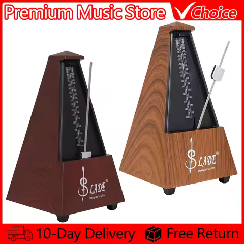 SLADE Mechanical Metronome JP-30 Tower Type Bell Ring Metronome For Guitar Ukulele Piano Practice Mu