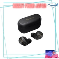 Technics Wireless Earbuds EAH-AZ80-K Black Bluetooth Noise Cancelling Multi-Point 3 Device IPX4 LDAC