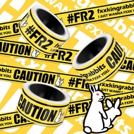 Yellow FR2 Sticker Tape