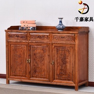 W-8 Hotel Elm Side Cabinet Wooden Wine Cabinet Chinese Furniture Restaurant Tea Cabinet Locker Classical Cupboard AOTL