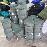 Fish Net/Animal Fence/Drag Net 6 Thread Grade A Product (Width 4-7 Meters)**2.5-4 Cm***Length Sold P