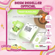 BESM BUNDLING PACKAGE - BeSM Capsule - Contains 15 Caps - Tomlosa Contains 10 Caps - Slim Tea Contai