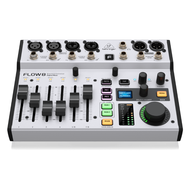 Behringer FLOW8 Digital Audio Mixer Computer External Sound Card High Quality Audio Interface for Re