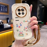 Realme 12 5G 13 5G C65 5G Narzo 70X 5G Narzo N65 5G Case Dustproof Case With Lanyard