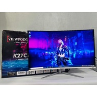 VIEWPOINT 27 INCH 120HZ SEMI CURVED FRAMELESS GAMING MONITOR