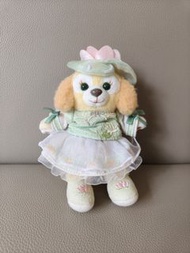 特價貨！原價¥179全新正版25中秋花間綺夢上海迪士尼 cookie ann 荷花餅 刺繡衣服 kc 掛件 Shanghai Disney Resort Duffy and Friends key c