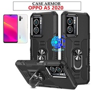 Case Armor OPPO A5 2020 Cincin Magnetic Kesing Hp Protect kamera