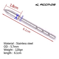 12pcs ID4.2 mm DIY 70 80 90 100 110 120 Grain Stainless Steel Bullet Point Tip Arrow Head Accessory