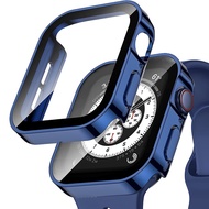 Waterproof Case for  Smart Watch Series 8 7 6 5 4 SE Screen Protector Cover Straight Edge Bumper  Watch Case t500 t800 t900 SBU3