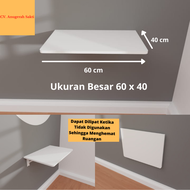 Rak DVD tatakan dekorder TV LED LCD Monitor PC Komputer PrinterMedia Player Bracket Lipat Dinding Uk