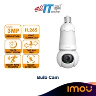 IMOU Bulb Cam 3MP 2K Full-Color Night Vision/ E27 Connector/ Human Detection Alarm Security Camera