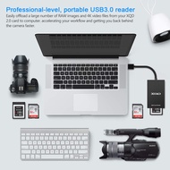 AllkeiXQD Card Reader USB 3.0 SD/XQD 2-in-1 Card Reader Compatible M/G Series