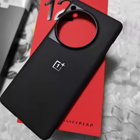 For OnePlus 12 Original Phone Case Ultra-Thin Slim Soft Back Case Shockproof Matte Rubber Skin Cover
