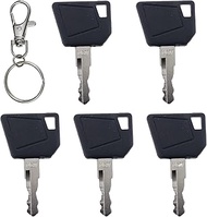 JEENDA Ignition Keys 14607 701 45501 for JCB 3CX Bomag Dynapac Terex Vibromax NH Ford Moxy Wacker Ne