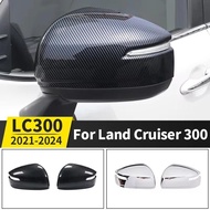 Rearview Mirror Covers For Toyota Land Cruiser 300 2021 2022 2024 LC300 Exterior Decoration  Accesso