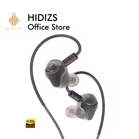 HIDIZS MK10 ArcSonics In-Ear Earphone with 1DD Dynamic Driver Hi-Res Audio Zinc Alloy Shell 0.78mm W